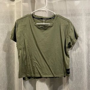 Calvin Klein cropped tee